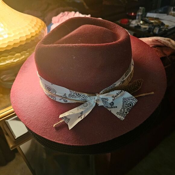 BOHO DECORATED FEDORA - Picture 5 of 6